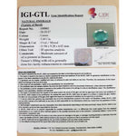 Load image into Gallery viewer, 3.89 Ratti NATURAL Panna Stone with Govt Lab Certificate (8100)
