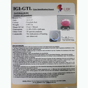 5.49 Ratti Natural New Burma Ruby with Govt. Lab Certificate-(4551)