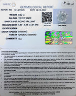 Load image into Gallery viewer, 0.92/Cents Natural Diamond With Govt. Lab Certificate (120000)
