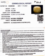 Load image into Gallery viewer, 11.09 Carat Natural Ceylonese Pukhraj with Govt Lab Certificate-4551
