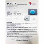 16.97/CT Natural Turquoise with Govt. Lab Certificate-610