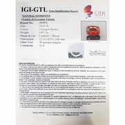 4.87/CT Natural Govt. Lab Certified Ceylonese Gomed-(1221)