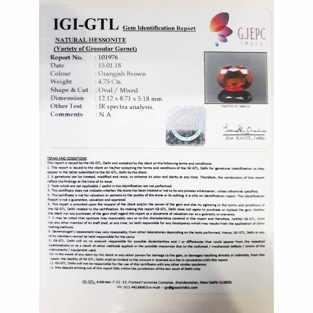 5.28 gomed with Govt Lab Certified-(1100)