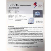 3.80 Ratti NATURAL blue SAPPHIRE with Govt Lab Certified-(6771)