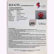 5.87 Ratti Gomed with Govt. Lab Certificate-(1100)