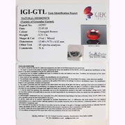 5.79 Ratti Gomed with Govt. Lab Certificate-(1100)