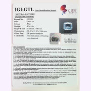 8.54/CT Natural Neelam with Govt Lab Certificate-BLUSA9V