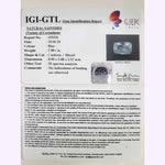 Load image into Gallery viewer, 2.98/CT Natural Blue Sapphire with Govt Lab Certificate-BLUSA9T
