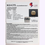 Load image into Gallery viewer, 12.77 Ratti Pukhraj Stone with Govt Lab Certificate-(6771)
