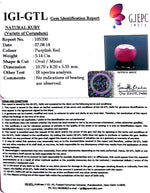 Load image into Gallery viewer, 5.71 Ratti Natural New Burma Ruby with Govt. Lab Certificate
