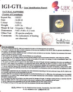 Load image into Gallery viewer, 4.09/CT Natural Yellow Sapphire With Govt Lab Certificate-YELSA9U
