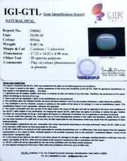 8.48/CT Natural Fire Opal with Govt. Lab Certificate (6771)