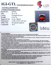 4.61 Ratti Natural Govt. Lab Certified Ceylonese Gomed-(1221)