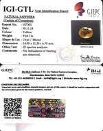 Load image into Gallery viewer, 9.64/CT Natural Ceylonese Pukhraj with Govt Lab Certificate-6771
