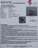 Load image into Gallery viewer, 9.77 Ratti Natural Hessonite with Govt. Lab Certificate-(1221)
