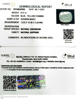 Load image into Gallery viewer, 8.41/CT Natural Pitambari Stone with Govt Lab Certificate (4551)