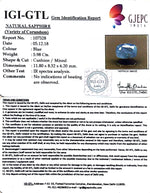 Load image into Gallery viewer, 6.64 Ratti Natural Blue Sapphire with Govt Lab Certificate-(6771)
