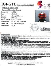 5.51 Ratti Natural Hessonite with Govt. Lab Certificate-(1221)