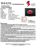 Load image into Gallery viewer, 6.91/CT Natural Mozambique Ruby with Govt. Lab Certificate-BLUSA9T
