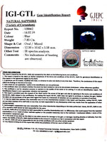 Load image into Gallery viewer, 8.72 Ratti Natural Blue Sapphire With Govt Lab Certified-(2331)
