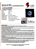 Load image into Gallery viewer, 3.02 Ratti Natural Blue Sapphire With Govt Lab Certified-(4551)
