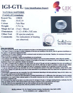 Load image into Gallery viewer, 4.18 Ratti Natural Blue Sapphire With Govt Lab Certified-(6771)
