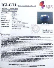 10.00 Ratti Natural Blue Sapphire With Govt Lab Certified-(2331)