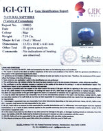 Load image into Gallery viewer, 7.99 Ratti Natural Blue Sapphire With Govt Lab Certified-(2331)
