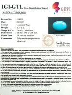 Load image into Gallery viewer, 5.86 Ratti turquoise With Govt. Lab Certificate-(610)
