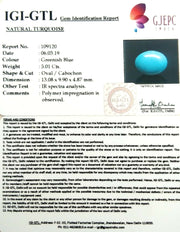 5.67 Ratti  turquoise With Govt. Lab Certificate-(610)