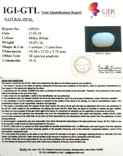 11.13 Ratti  Natural fire Opal with Govt. Lab Certificate-(610)
