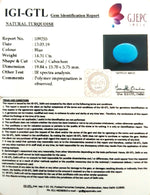 Load image into Gallery viewer, 15.90 Ratti  turquoise With Govt. Lab Certificate-(610)
