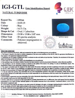 Load image into Gallery viewer, 16.34 Ratti Turquoise With Govt. Lab Certificate-(610)

