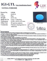 Load image into Gallery viewer, 11.46 Ratti Turouoise With Govt. Lab Certificate-(610)
