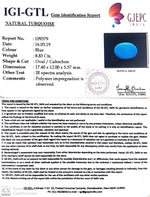 Load image into Gallery viewer, 9.81 Ratti Turouoise With Govt. Lab Certificate-(610)

