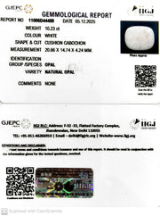 10.23/CT Natural Opal with Govt. Lab Certificate-11006D44489