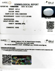 4.01/CT Natural Opal with Govt. Lab Certificate-11006D44505