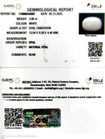 Load image into Gallery viewer, 3.88/CT Natural Opal with Govt. Lab Certificate-11006D44507