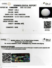4/CT Natural Opal with Govt. Lab Certificate-11006D44508