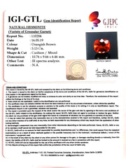5.72 Ratti  Natural Hessonite with Govt. Lab Certificate-(1221)