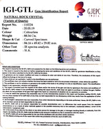Load image into Gallery viewer, Natural Rock Crystal With Govt. Lab Certificate
