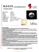 Load image into Gallery viewer, 10.39 Ratti Natural White Topaz  with Govt Lab Certificate - (1665)
