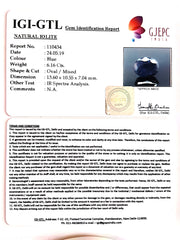 6.84 Ratti Natural Iolite With Govt. Lab Certificate-(610)