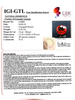 Load image into Gallery viewer, 5.82 Ratti  Natural Hessonite with Govt. Lab Certificate-(1221)
