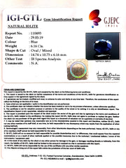 6.84 Ratti Natural Iolite With Govt. Lab Certificate-(1221)