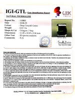 Load image into Gallery viewer, 7.21 Ratti Natural Tourmaline With Govt. Lab Certificate-(1221)
