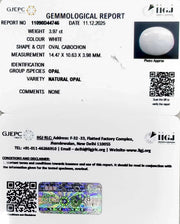 3.97/CT Natural Opal with Govt. Lab Certificate-11090D44746