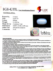 12.49 Ratti Natural Opal with Govt. Lab Certificate-(610)
