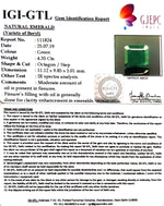 Load image into Gallery viewer, 4.35/CT Natural Panna Stone With Govt. Lab Certificate  (4551)
