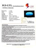 Load image into Gallery viewer, 4.80 Ratti Irani Turquoise With Govt. Lab Certificate-(610)
